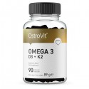 OSTROVIT NUTRITION OMEGA 3 D3 + K2 - 90 caps