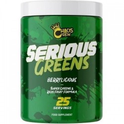CHAOS CREW SERIOUS GREENS - 25 serving