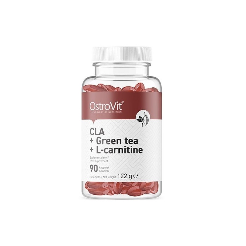OSTROVIT CLA + GREEN TEA + L-CARNITINE - 90 caps