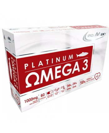 Ironmaxx Omega 3 Platinum -...