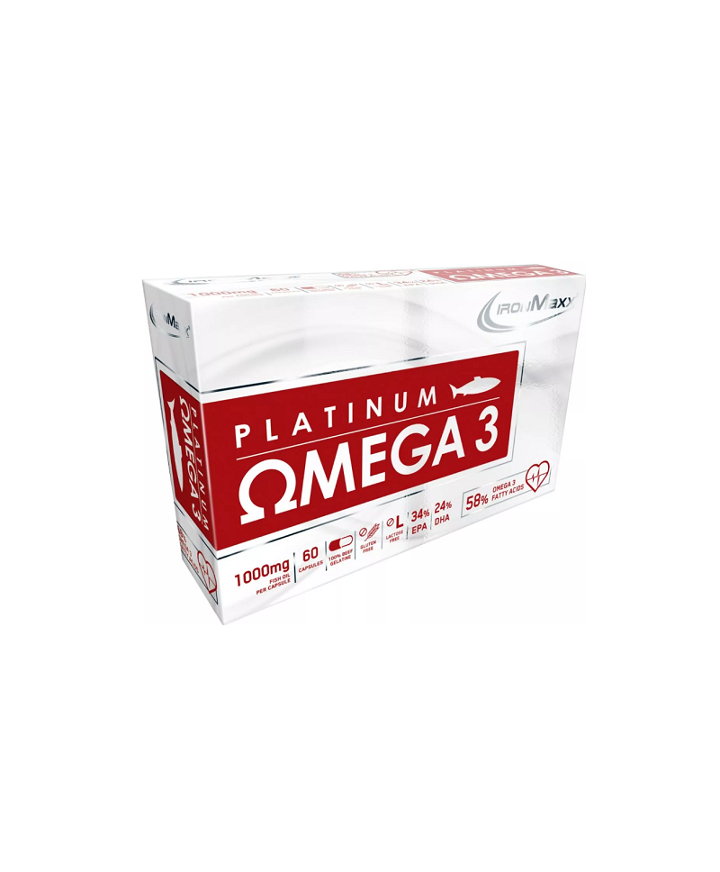 Ironmaxx Omega 3 Platinum - 60 Caps