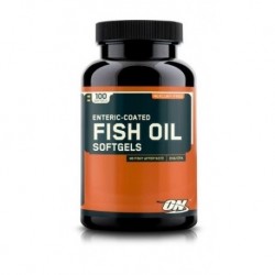 OPTIMUM NUTRITION ENTERIC-COATED FISH OIL - 100 softgels